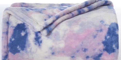 Kohl’s Cardholders: The Big One Tie Dye Plush Throw Only $5.59 Shipped (Regularly $40)