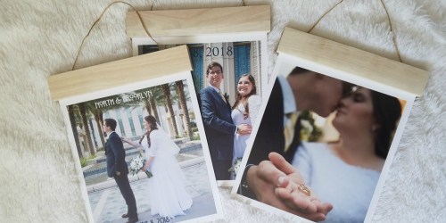 75% Off Wood Hanger Board Photo Prints + Free Store Pickup at Walgreens