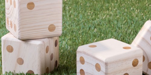 Up to 70% Off Backyard Games (Giant Dice Set, Lawn Bowling & More)