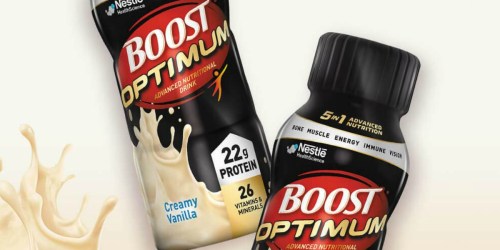 Boost Optimum Nutritional Drink 16-Count Just $19 Shipped (Only $1.19 Each)