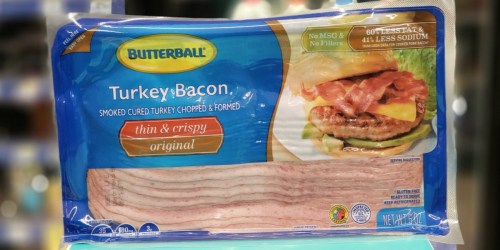 Butterball Turkey Bacon Only $1.49 After Cash Back at Walgreens