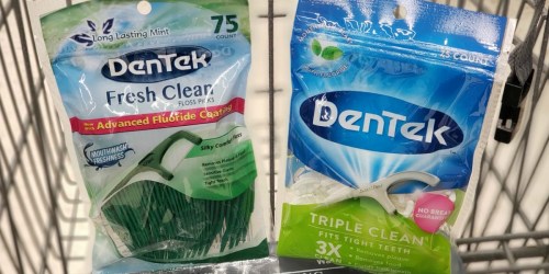 DenTek Floss Picks Only 75¢ Each at Walgreens