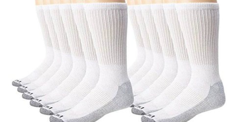 Dickies Men’s Crew Socks 18-Pack Just $12.99 at Amazon (Regularly $35) – Only $1.44 Per Pair