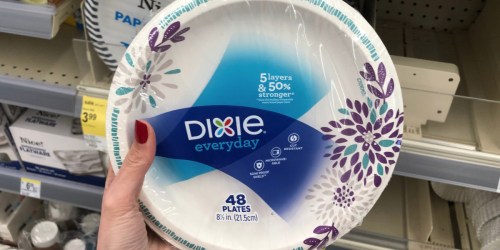 Dixie Paper Plates 48-Count Only $1.62 Each at Walgreens