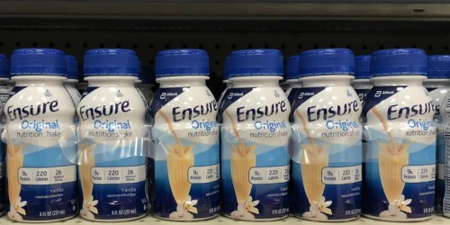 Ensure Nutritional Shakes 12-Pack Just $5.83 on Walgreens.online (Regularly $19)