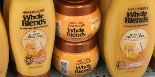 FREE Garnier Whole Blends Honey Treasures Hair Mask Sample