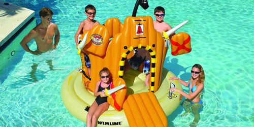 GIANT Pirate Island Pool Float Only $69.99 (Regularly $170) + More