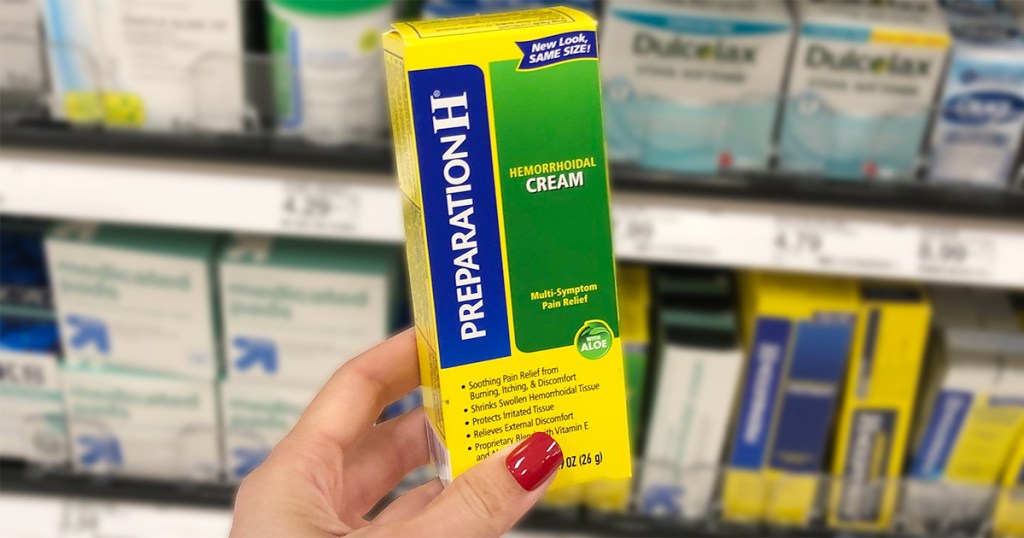 unusual skincare face products — preparation h cream