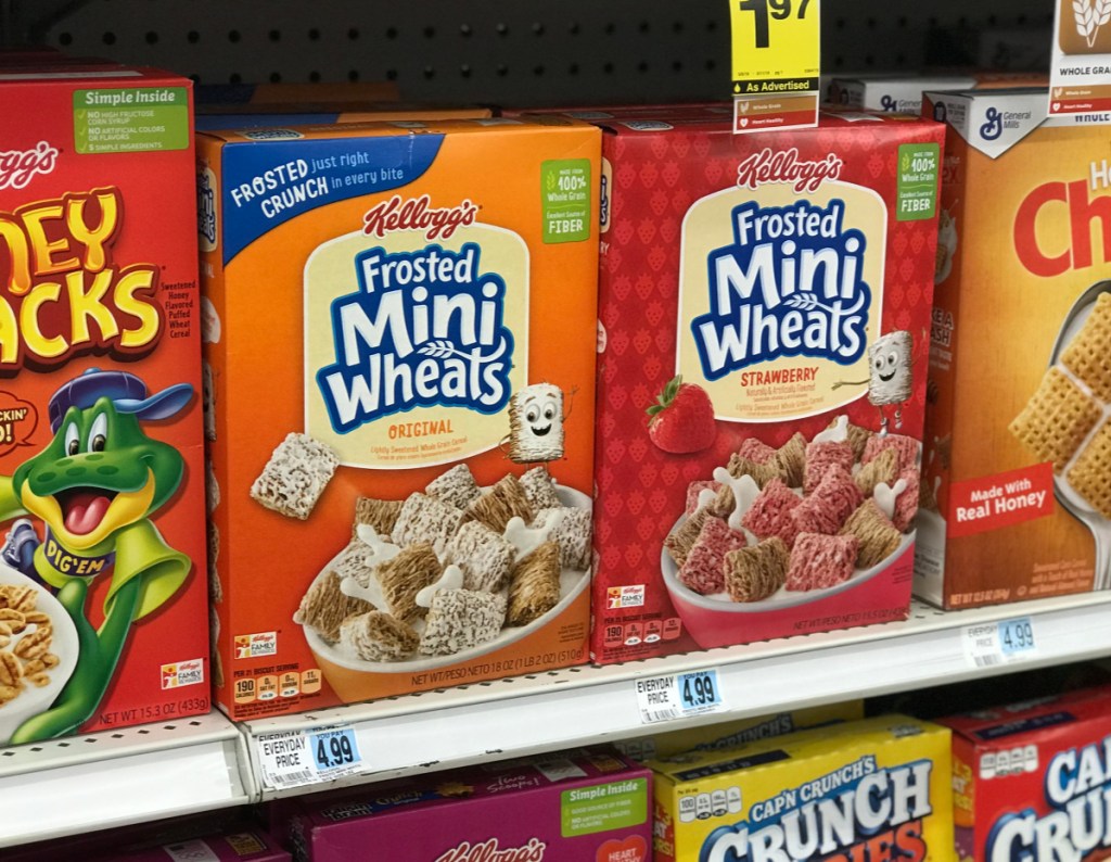 Kellogg's Frosted Mini Wheats Rite Aid