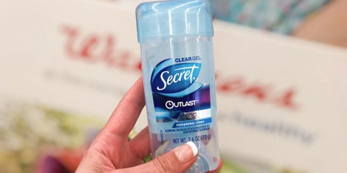 High Value $5/4 Deodorant Walgreens Digital Coupon (Big Savings on Secret, Old Spice & Gillette)