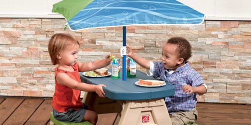 Step2 Sit and Play Kids Picnic Table w/ Umbrella Just $34 Shipped at Amazon