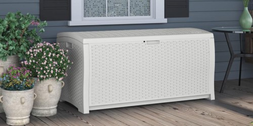 Suncast 99 Gallon Resin Deck Box Only $96 Shipped (Awesome Reviews) & More