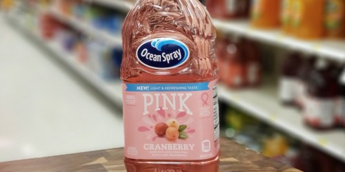 New $1/1 Ocean Spray Pink Cranberry Juice Coupon