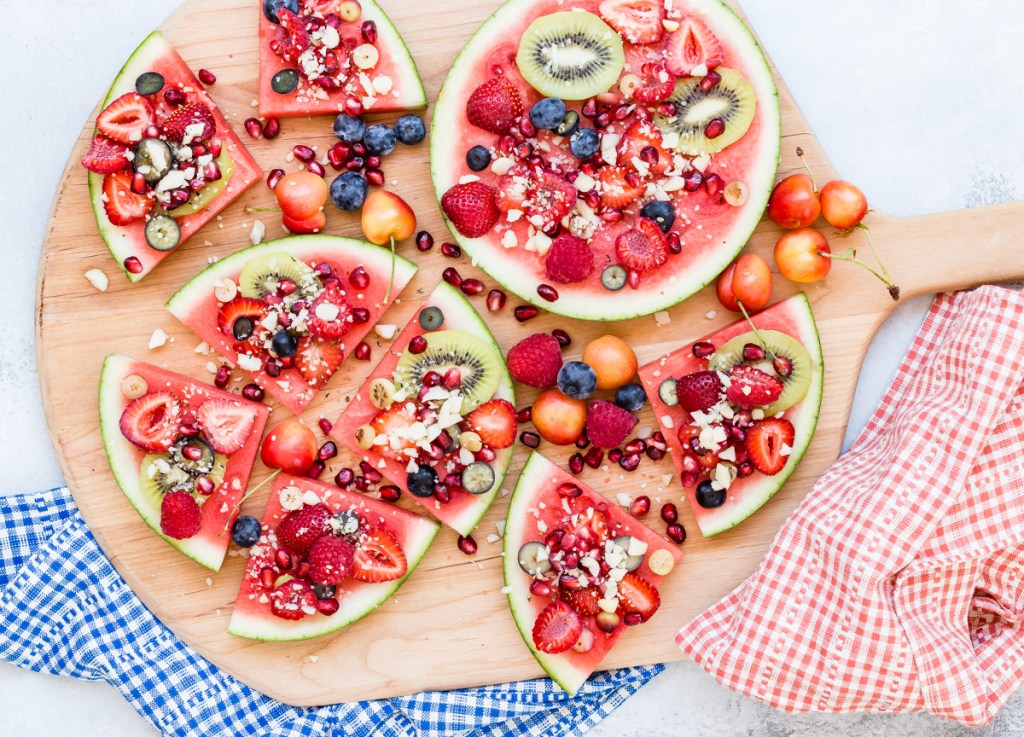 watermelon pizza