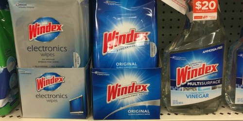 THREE Windex Wipes 28-Count Packs Just $6 Shipped at Amazon (Only $2 Each)