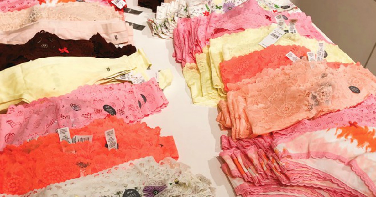 multiple pairs of aerie undies