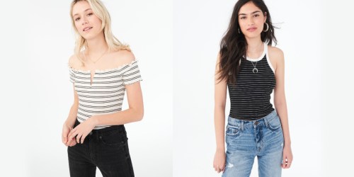 Up to 80% Off Men’s & Women’s Apparel at Aeropostale (In Stores & Online)