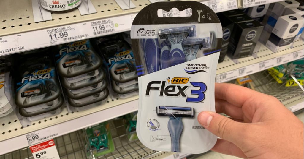 bic flex 3 razors pack