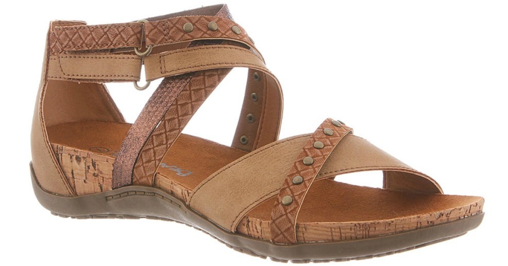 Bearpaw Juliana gladiator-like Sandals with mixed material design