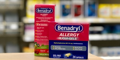 $3 Worth of New Benadryl Coupons = 50% Off at Target