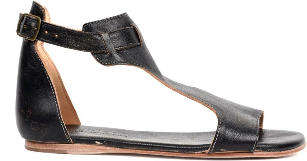 black womens sandal