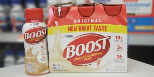 High Value $2/1 BOOST Nutritional Drinks Printable Coupon