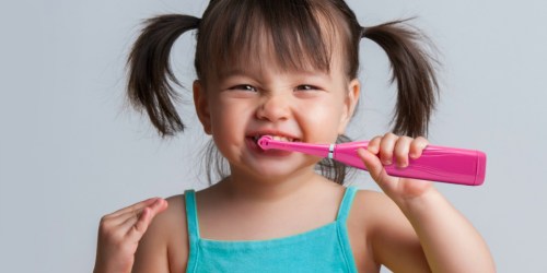 Brusheez Kids Electric Toothbrush Set Only $18.99 on Amazon (onlinees w/ Timer, 2 Brush Heads & More)