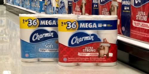 Charmin Mega Rolls 9-Packs Only $7 Each After Target Gift Card