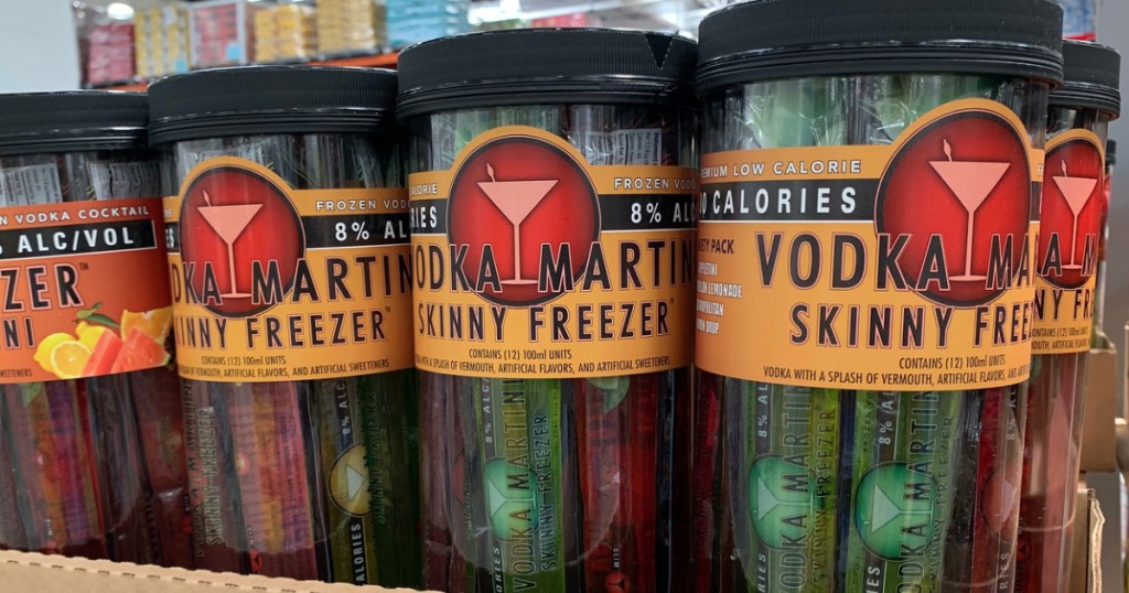 Costco Slim Chillers Vodka Martini Pops