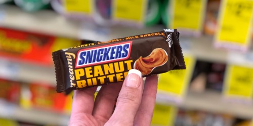 Creamy Snickers Peanut Butter Candy Bars Only 49¢ at CVS