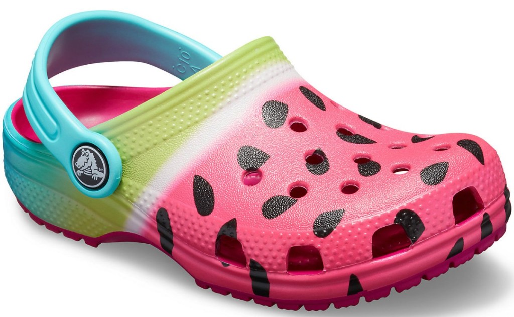 Watermelon Kids Croc