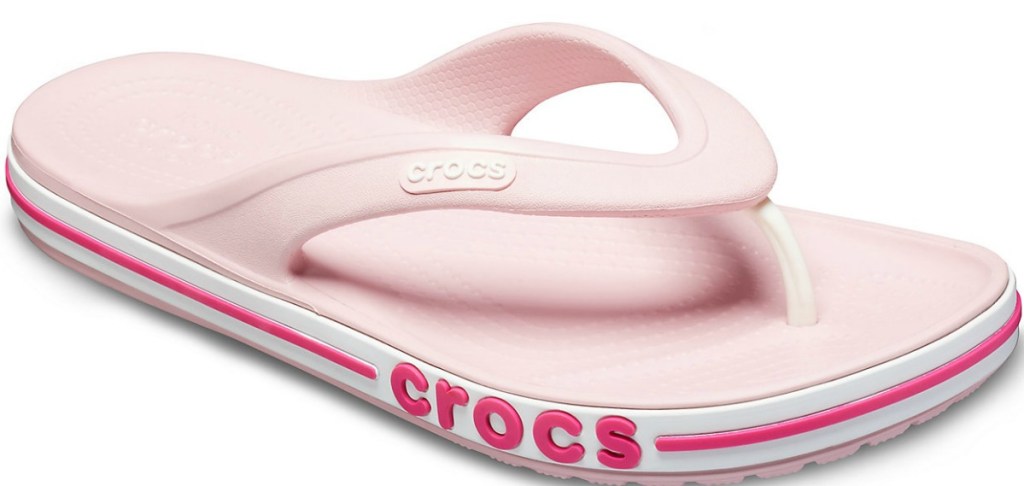 Women's pink crocs