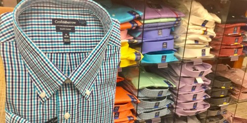 Croft & Barrow Men’s Dress Shirts as Low as $5.83 Shipped for Kohl’s Cardholders (Regularly $32)