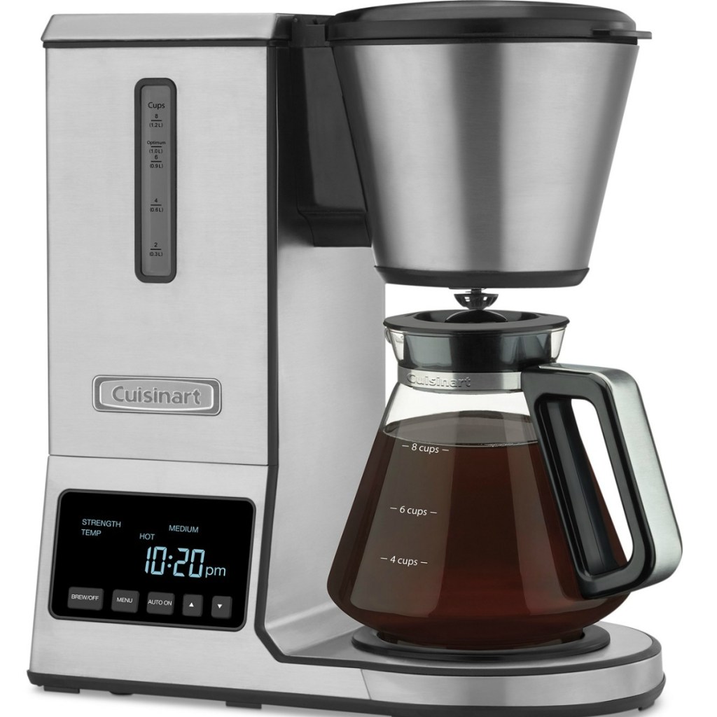 Cuisinart coffee brewer with glass carafe 