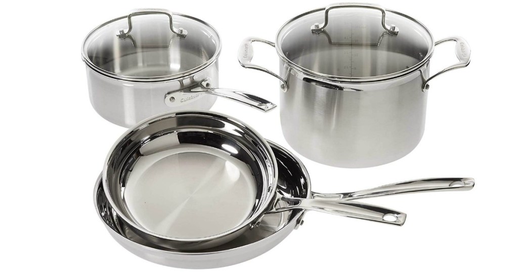 Cuisinart Multiclad Pro Stainless Steel 6-Piece Cookware Set