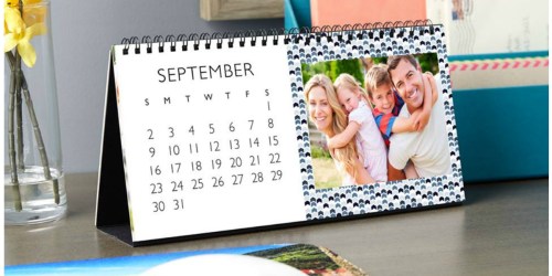 Photo Desk Calendar Just $4 w/ Free Walgreens In-Store Pickup