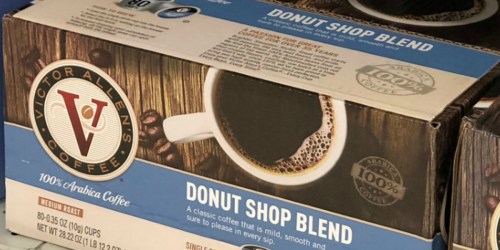 Victor Allen’s Donut Shop Coffee 80-Count K-Cups Only $18.99 Shipped at Amazon (Just 24¢ Each)