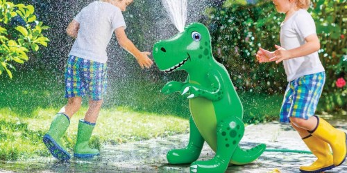 Inflatable Kids Sprinklers Only $7.99 (Regularly $40+) – Dinosaur, Whale or Fire Hydrant