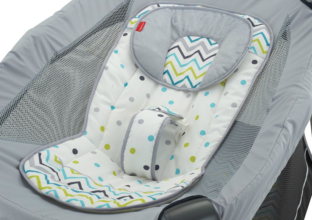 chevron polka dot Fisher-Price inclined sleeper accessory