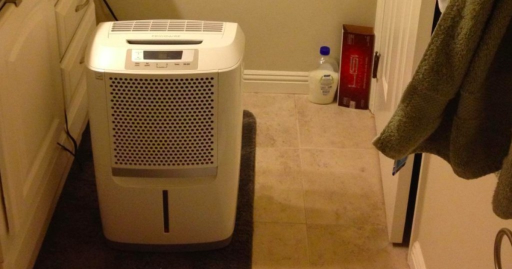 Frigidaire Humidifier in a bathroom