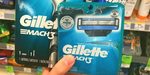 Gillette Men’s Mach3 Razor Blade Refills 10-Count Only $11.38 Shipped at Amazon