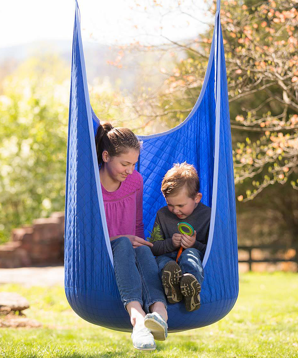 kids in Hearthsong Cozy Hugs Hammock