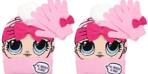 L.O.L. Surprise! Girls Hat & Glove Set Just $3.50 at Walmart (Regularly $9)