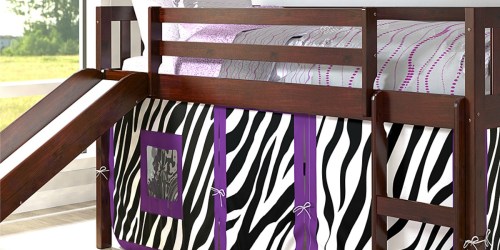 Donco Kids Loft Bed w/ Slide & Tent Only $224.94 Shipped (Regularly $485)