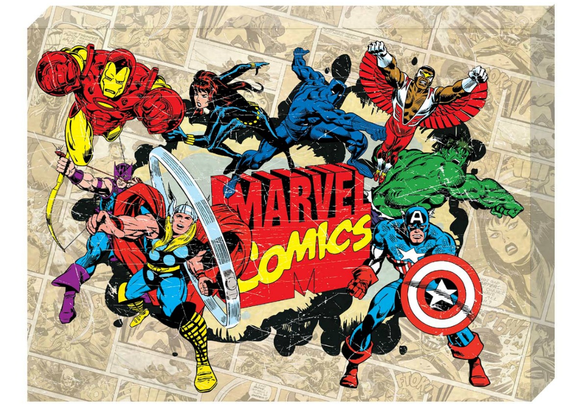 Marvel onlineics canvas