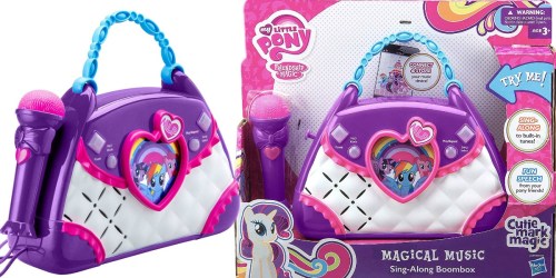 My Little Pony Boombox Karaoke System Only $8.49 at Best Buy (Regularly $20)