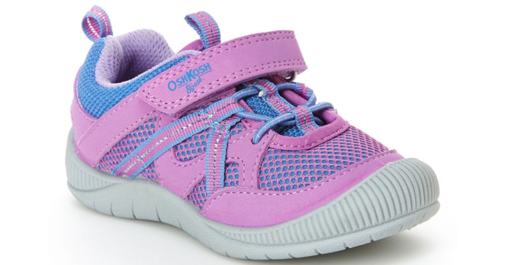 oshkosh bigosh girls pink sneakers zulily