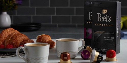 ** Peet’s Coffee Nespresso Capsules 80-Count Only $29.99 Shipped on Costco.online (Regularly $45)