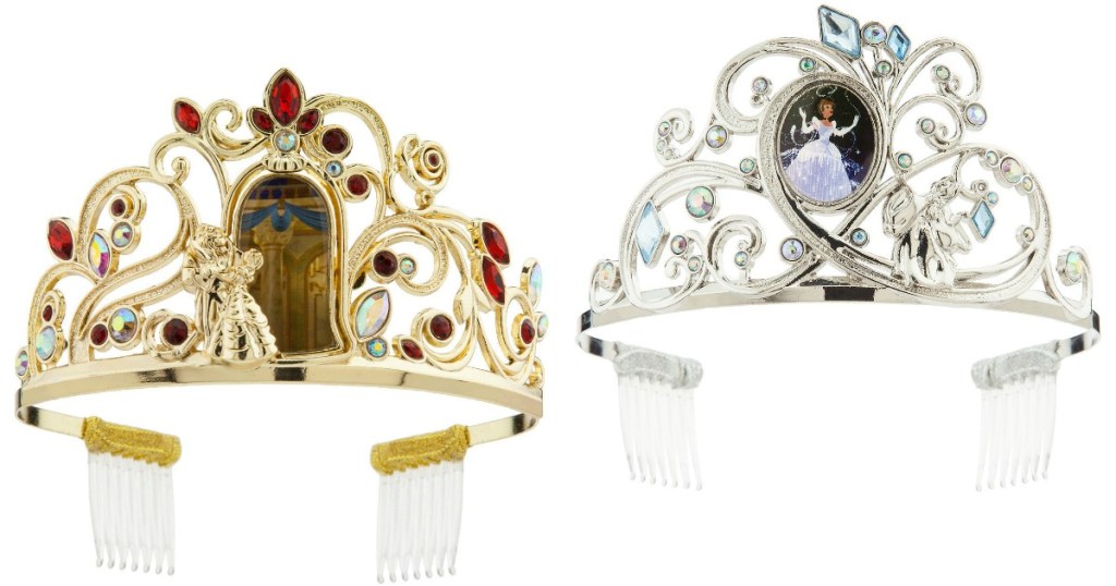 Disney Princess Tiaras with metallic look 