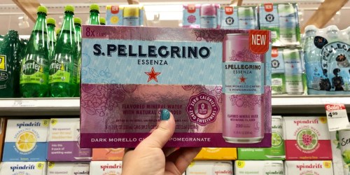 New S. Pellegrino Essenza Mineral Water Coupon = 8-Packs Only $3.49 at Target (Just 43¢ Per Can)